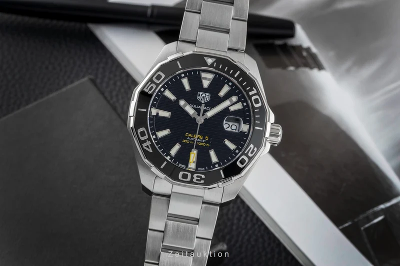 Tag Heuer Aquaracer steel automatic men's watch WAY201A.BA0927 LP: 4050EUR [2604953]