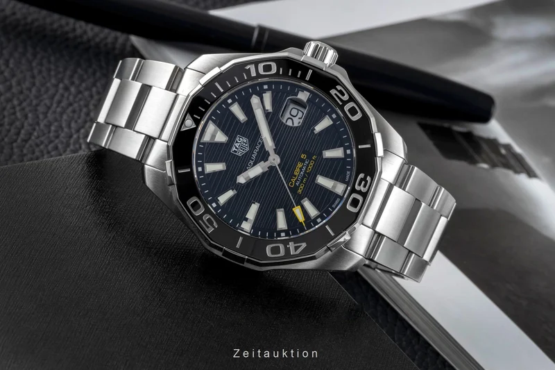 Tag Heuer Aquaracer steel automatic men's watch WAY201A.BA0927 LP: 4050EUR [2604953]