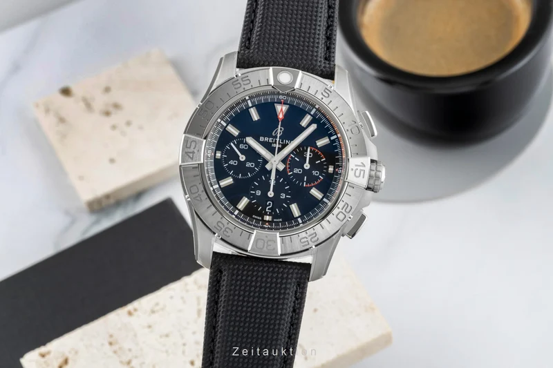 Breitling Avenger chronograph titanium automatic men's watch EB0148101B1X1 LP: 9350EUR [2603645]