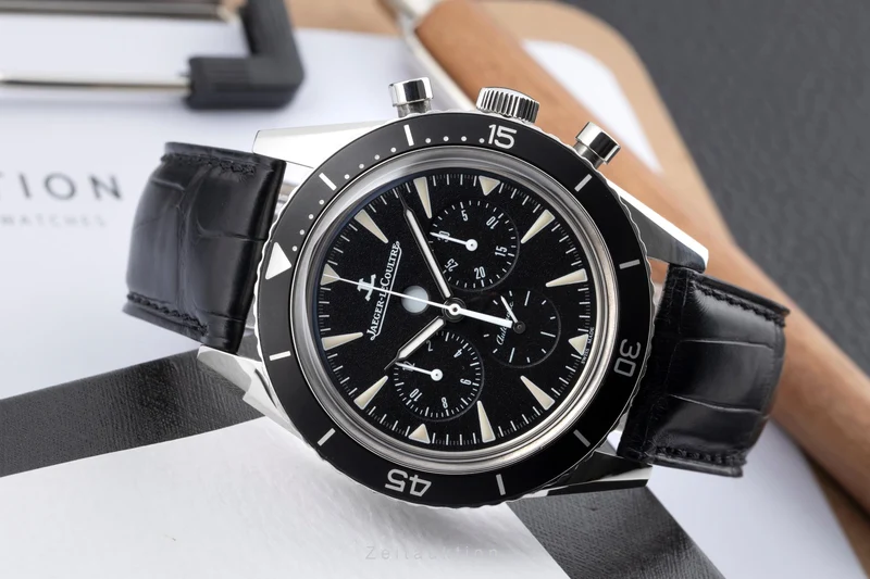 Jaeger LeCoultre Deep Sea chronograph steel automatic men's watch Q2068570 135.8.C8 [2604978]