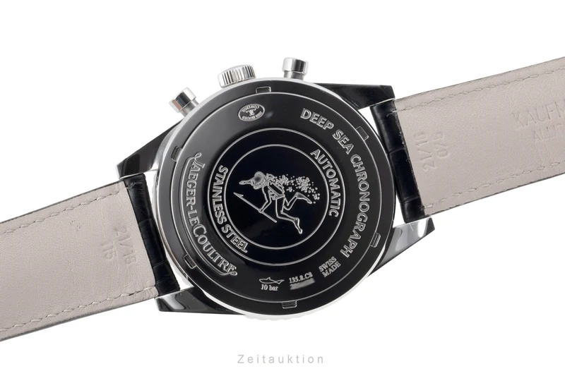 Jaeger LeCoultre Deep Sea chronograph steel automatic men's watch Q2068570 135.8.C8 [2604978]