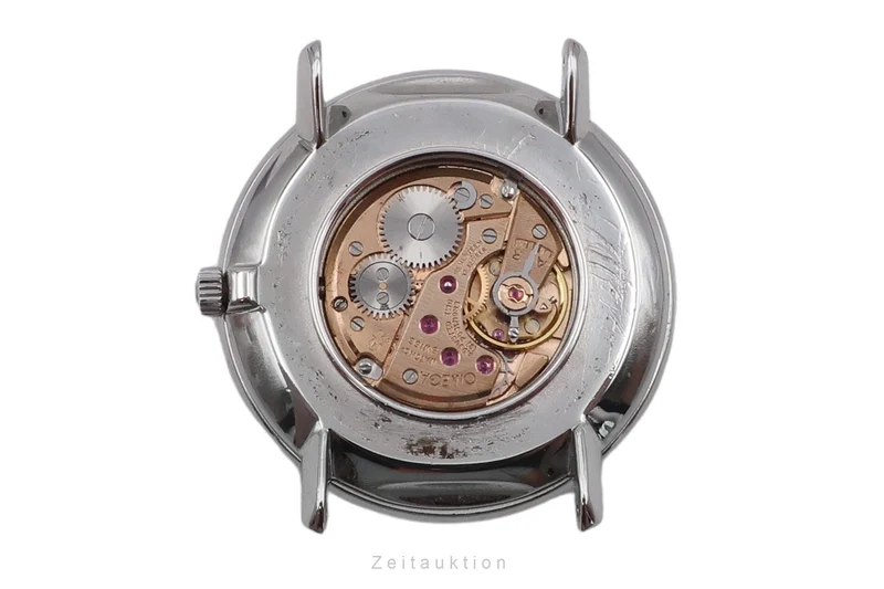 Omega De Ville steel manual winding men's watch 111.077 ST 111.0077 Vintage [2603910]