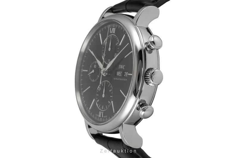 IWC Portofino chronograph steel automatic men's watch IW391008 LP: 7100EUR [2604987]