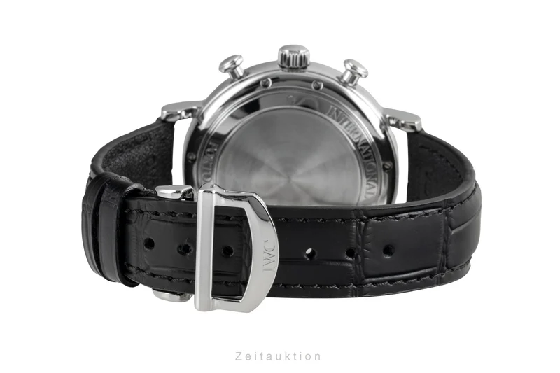 IWC Portofino chronograph steel automatic men's watch IW391008 LP: 7100EUR [2604987]