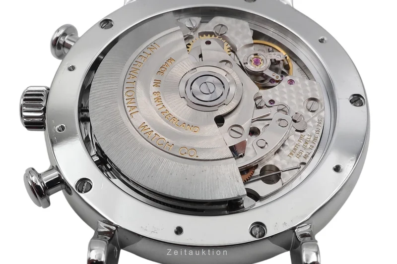 IWC Portofino chronograph steel automatic men's watch IW391008 LP: 7100EUR [2604987]