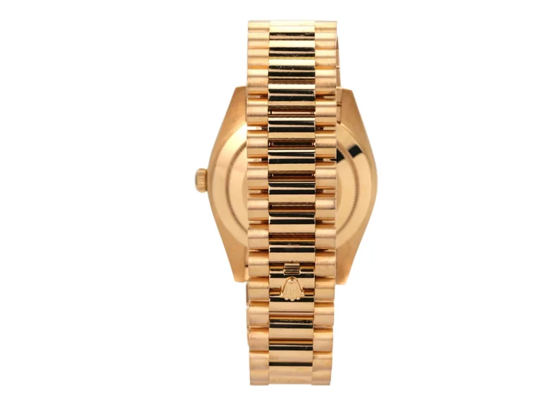 Rolex Day-Date 40 Gelbgold 228238 Silber Römisch