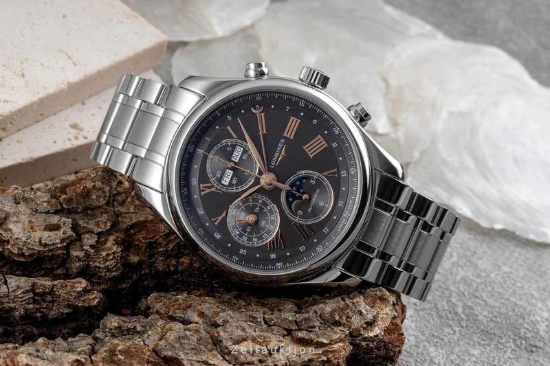 Longines Master Collection chronograph steel automatic men's watch L2.773.4.61.6 LP: 4150EUR [2605142]
