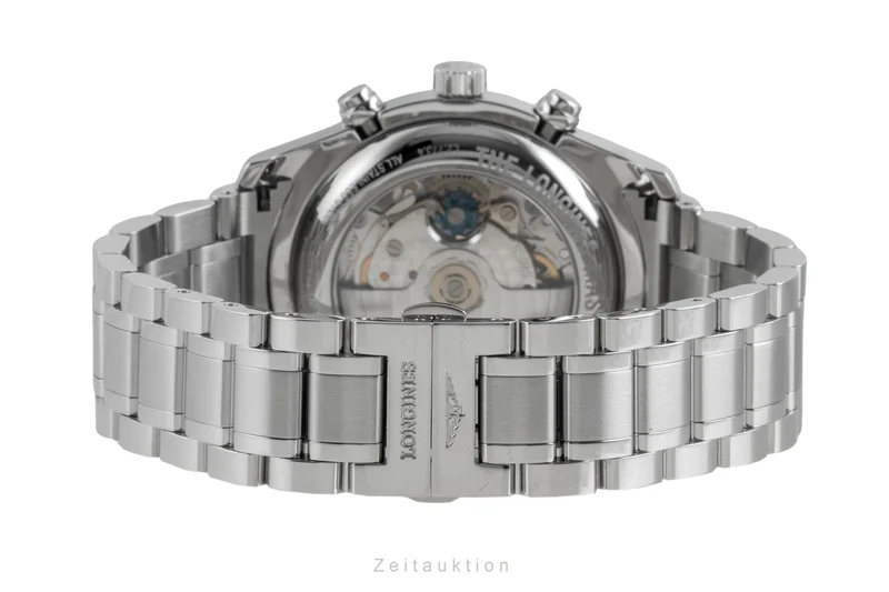 Longines Master Collection chronograph steel automatic men's watch L2.773.4.61.6 LP: 4150EUR [2605142]