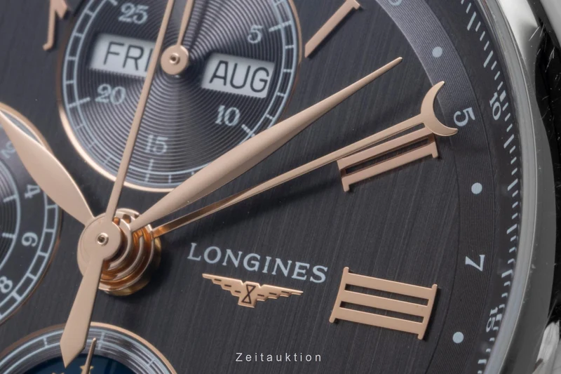 Longines Master Collection chronograph steel automatic men's watch L2.773.4.61.6 LP: 4150EUR [2605142]