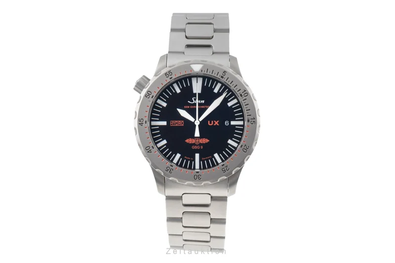 Sinn UX EZM 2B steel quartz men's watch 403.031 LP: 2700EUR [2605186]