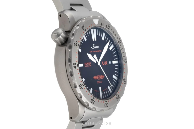 Sinn UX EZM 2B steel quartz men's watch 403.031 LP: 2700EUR [2605186]