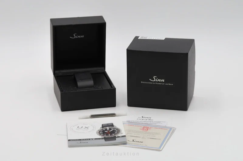 Sinn UX EZM 2B steel quartz men's watch 403.031 LP: 2700EUR [2605186]
