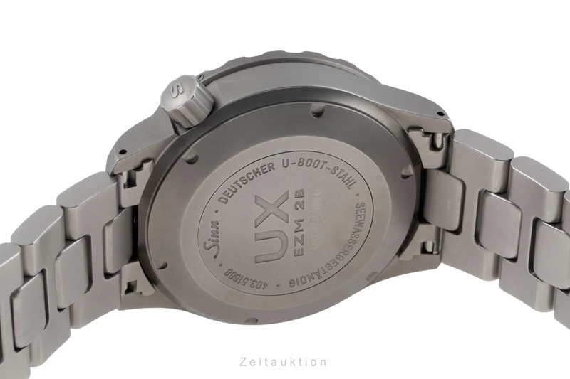 Sinn UX EZM 2B steel quartz men's watch 403.031 LP: 2700EUR [2605186]