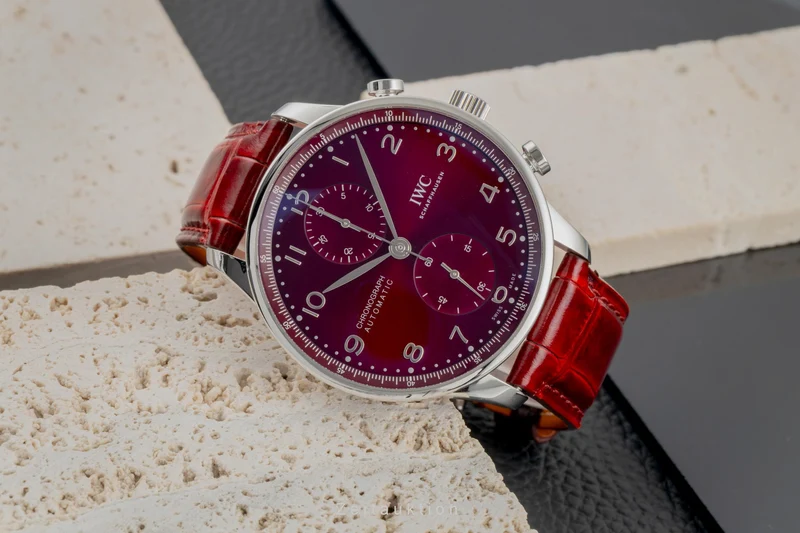 IWC Portugieser chronograph steel automatic men's watch IW371616 [2604726]