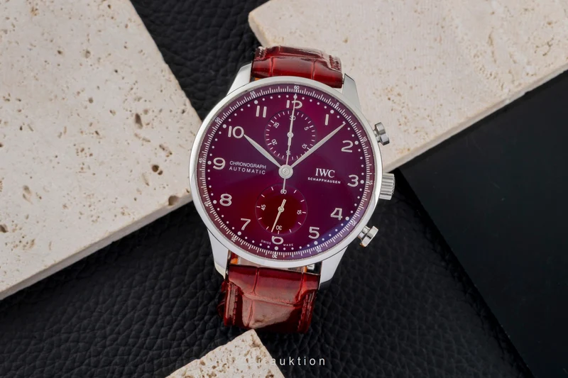 IWC Portugieser chronograph steel automatic men's watch IW371616 [2604726]