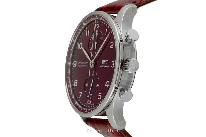 IWC Portugieser chronograph steel automatic men's watch IW371616 [2604726]