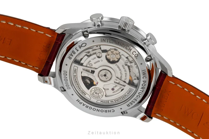 IWC Portugieser chronograph steel automatic men's watch IW371616 [2604726]