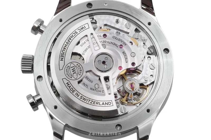 IWC Portugieser chronograph steel automatic men's watch IW371616 [2604726]