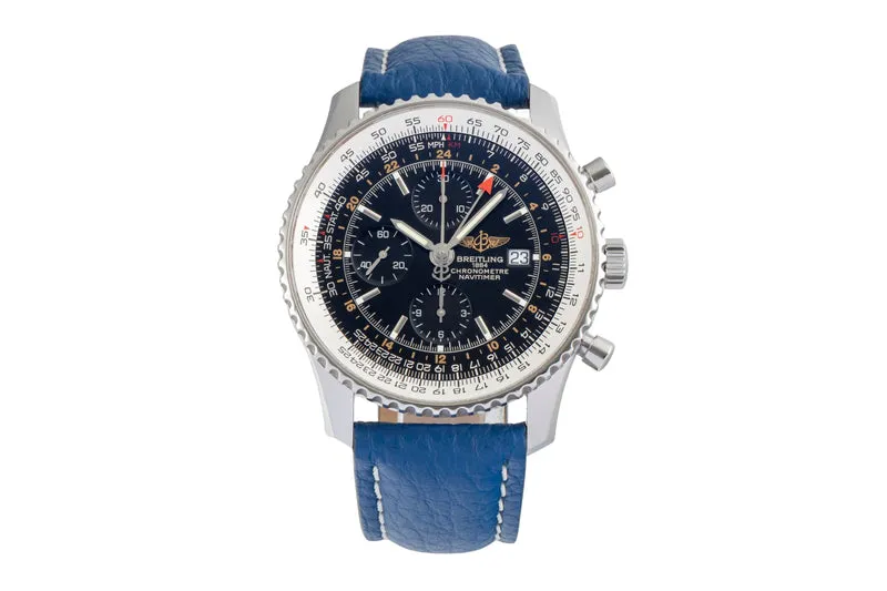 Breitling Navitimer World chronograph steel automatic men's watch A24322 [2604961]