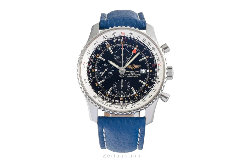 Breitling Navitimer World chronograph steel automatic men's watch A24322 [2604961]