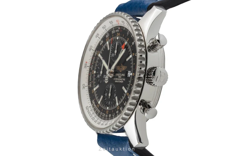 Breitling Navitimer World chronograph steel automatic men's watch A24322 [2604961]