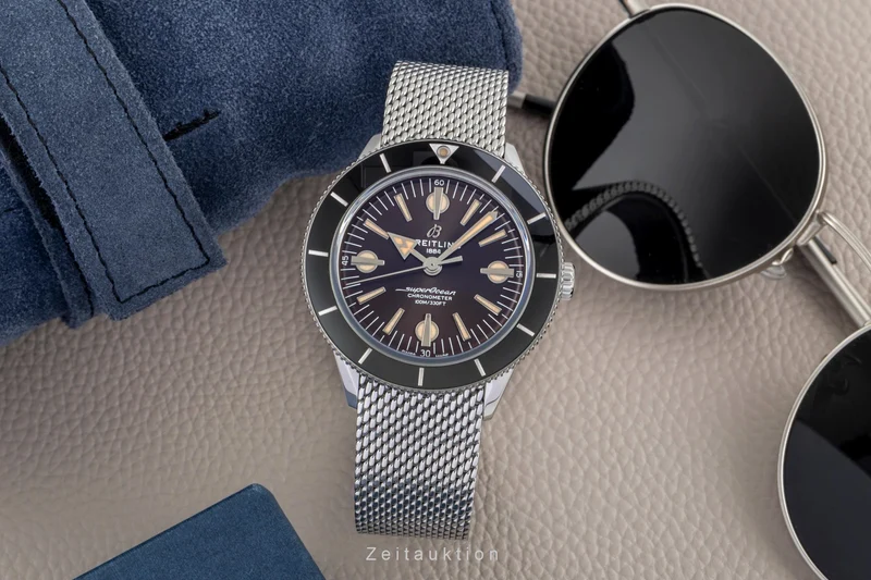 Breitling Superocean Heritage 42 steel automatic men's watch A103703A1Q1W1 [2605127]