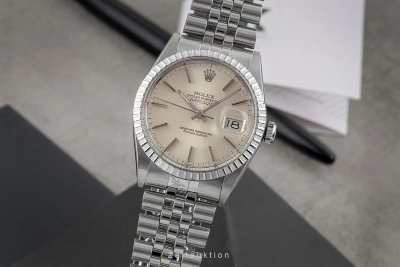 Rolex Datejust steel automatic men's watch 16030 Vintage [2605108]