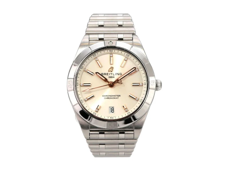 Breitling Chronomat Automatic 36 Weiß Diamant A10380101A2A1