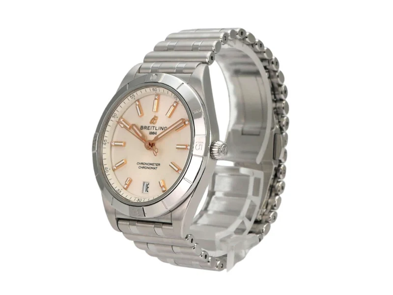 Breitling Chronomat Automatic 36 Weiß Diamant A10380101A2A1