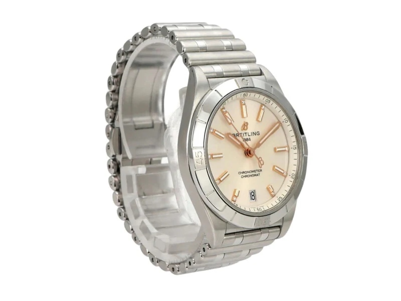 Breitling Chronomat Automatic 36 Weiß Diamant A10380101A2A1