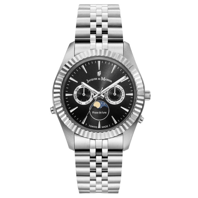 Inspiration Moonphase Black/Silver