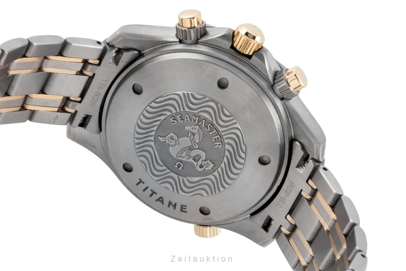 Omega Seamaster chronograph titanium / gold automatic men's watch 2297.80.00 [2605082]