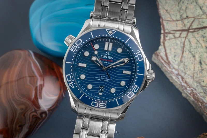 Omega Seamaster steel automatic men's watch 210.30.42.20.03.001 LP: 6500EUR [2605117]