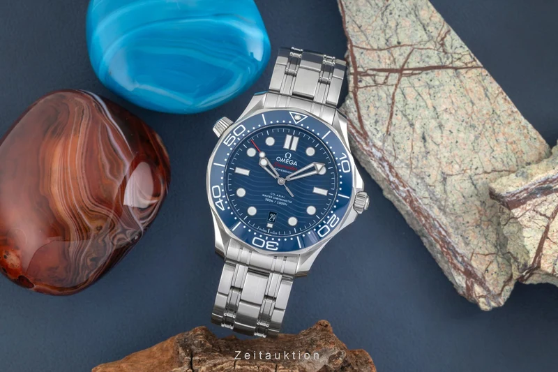 Omega Seamaster steel automatic men's watch 210.30.42.20.03.001 LP: 6500EUR [2605117]
