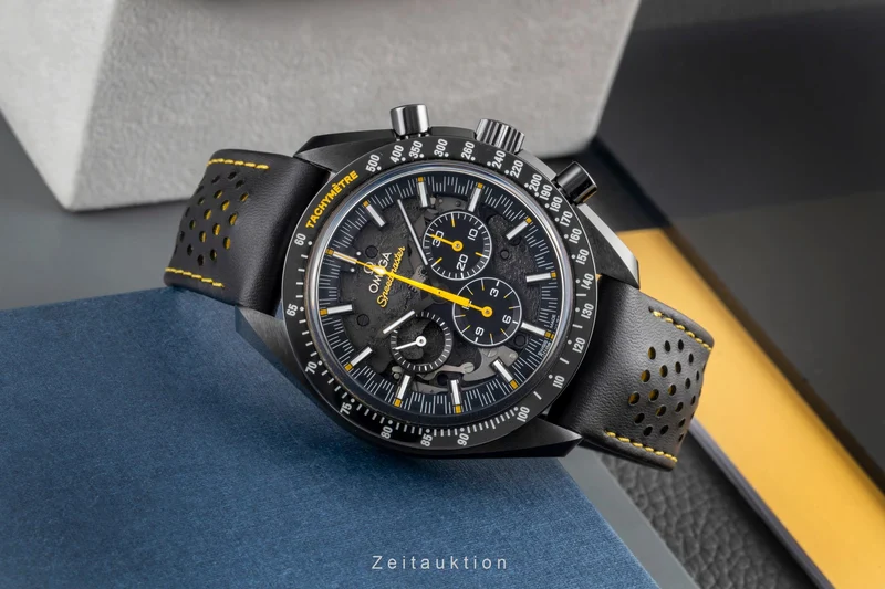 Omega Speedmaster Moonwatch chronograph ceramic manual winding men's watch 311.92.44.30.01.001 [2605125]