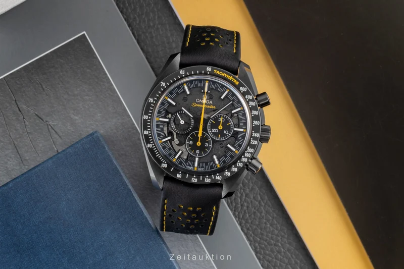 Omega Speedmaster Moonwatch chronograph ceramic manual winding men's watch 311.92.44.30.01.001 [2605125]