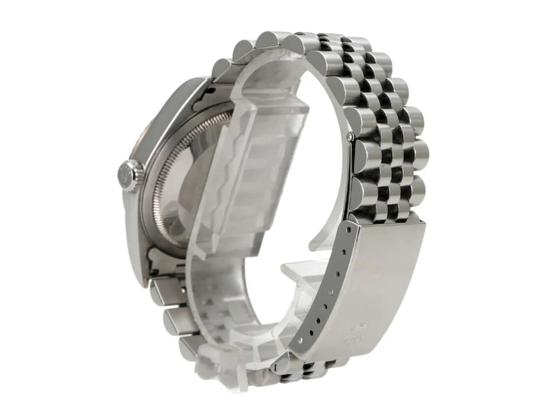 Rolex Datejust 36 16234 Weiß Römisch Jubile-Band