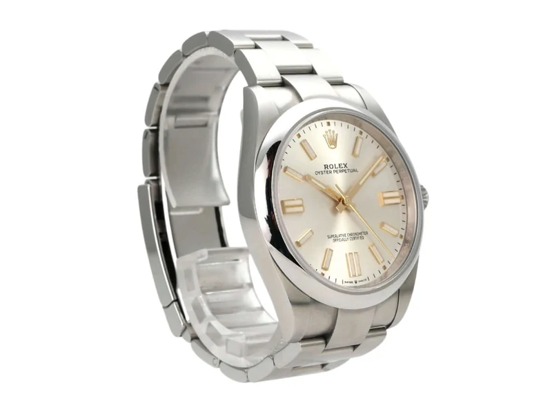 Rolex Oyster Perpetual 41 Ref. 124300 Silber
