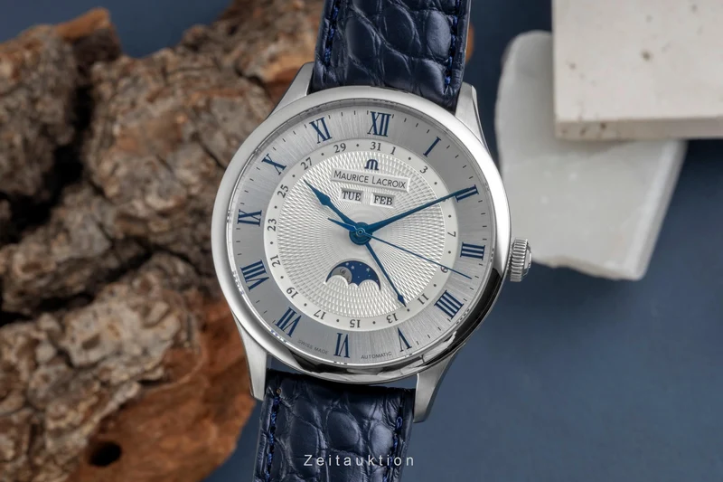 Maurice Lacroix Masterpiece steel automatic men's watch MP6607-SS001-110-1 [2604864]