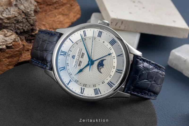 Maurice Lacroix Masterpiece steel automatic men's watch MP6607-SS001-110-1 [2604864]
