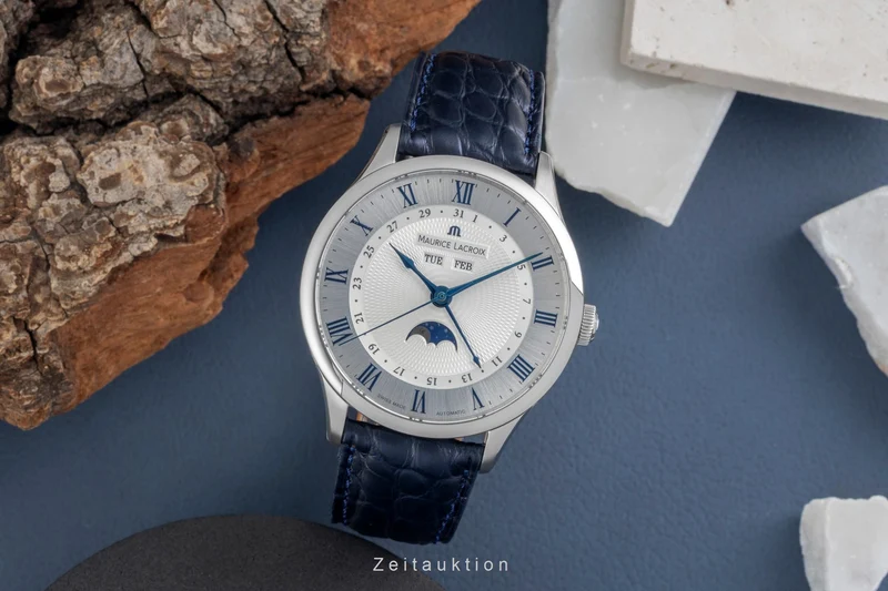 Maurice Lacroix Masterpiece steel automatic men's watch MP6607-SS001-110-1 [2604864]