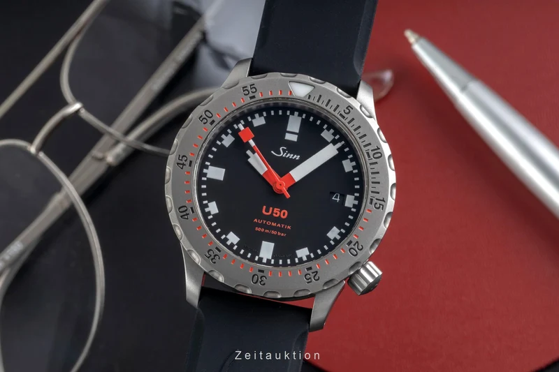 Sinn U50 steel automatic men's watch 1050.030 LP: 2920EUR [2604923]