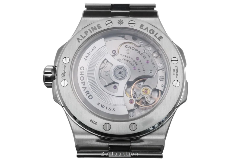 Chopard Alpine Eagle steel automatic men's watch 298600-3002 LP: 16100EUR [2604860]
