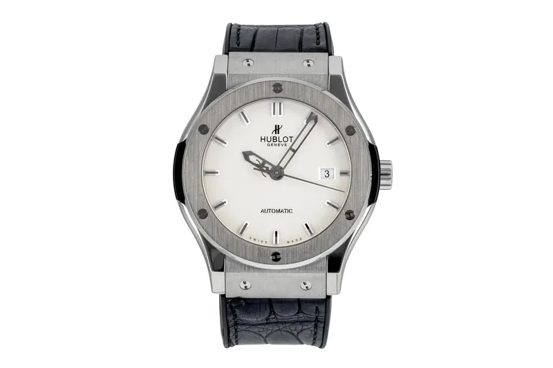 Hublot Classic Fusion titanium automatic men's watch 542.NX.2611.LR LP: 9200EUR [2604856]