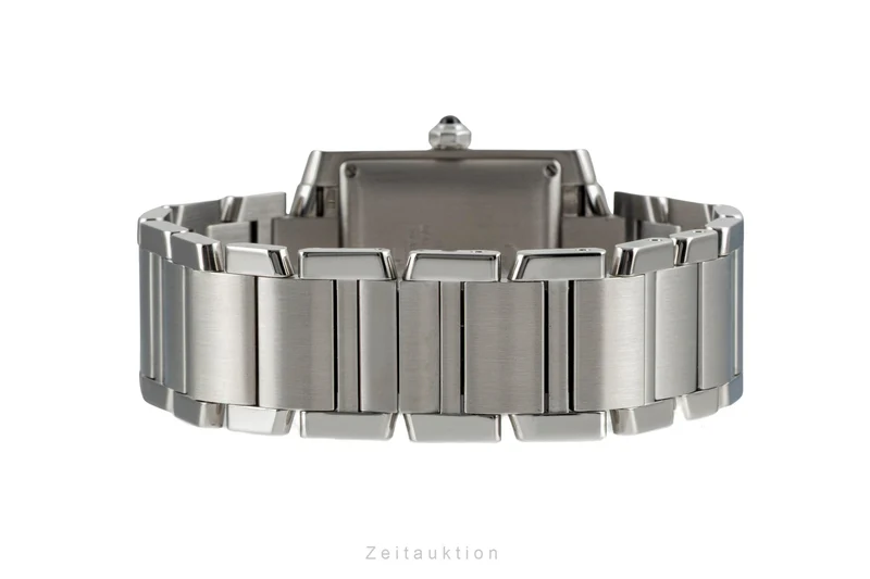 Cartier Tank Francaise steel automatic women's watch W51002Q3 [2603079]