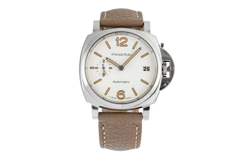 Panerai Luminor steel automatic men's watch PAM01043 LP: 8400EUR [2604983]
