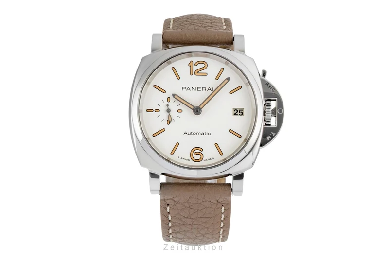 Panerai Luminor steel automatic men's watch PAM01043 LP: 8400EUR [2604983]