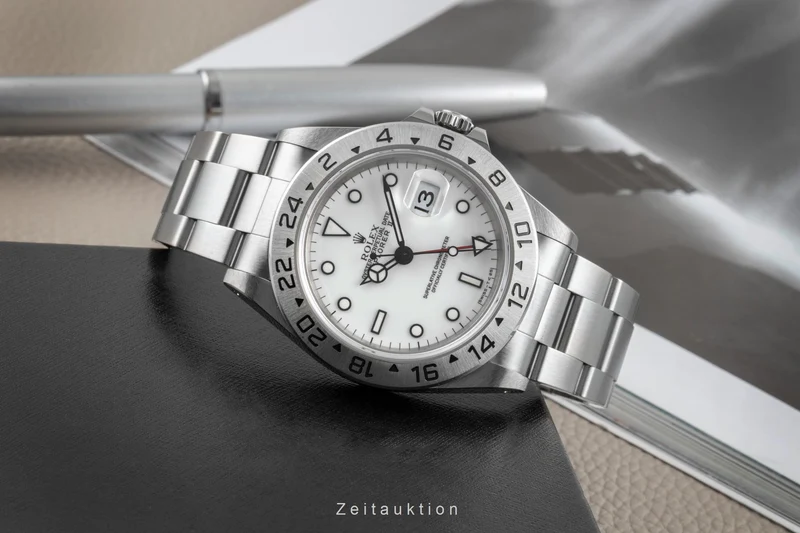 Rolex Explorer II steel automatic men's watch 16570 [2605062]