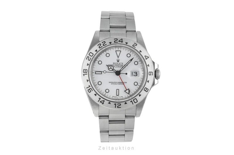 Rolex Explorer II steel automatic men's watch 16570 [2605062]