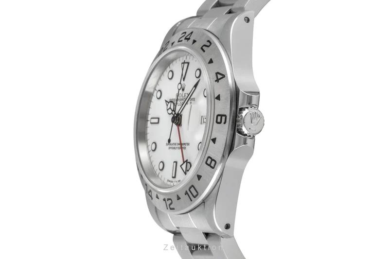 Rolex Explorer II steel automatic men's watch 16570 [2605062]